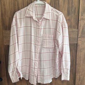 Z Supply flannel button down. Size medium. NWOT